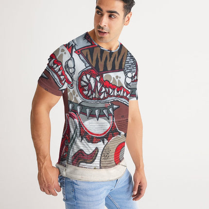 20 cool dragon red design Men's All-Over Print Tee