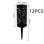 Warm Light / Solar Lawn Lamp / 12PCS