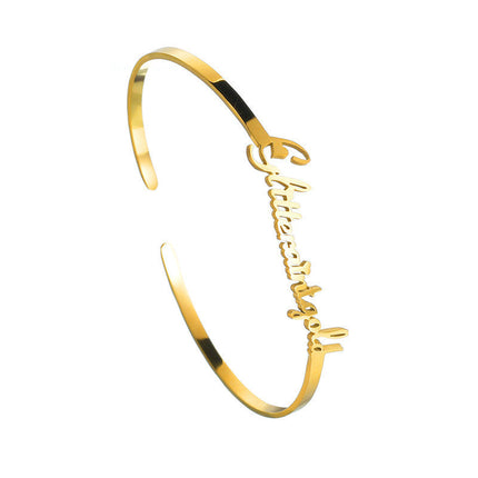 DIY Custom Stainless Steel Name Bracelet