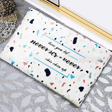 Diatomite soft foot pad absorbent quick drying antiskid bathroom mat