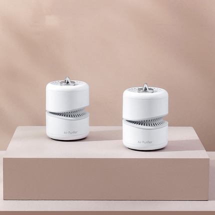 Ultra-Lightweight Hanging Neck Mini Air Purifier, Personal Negative Ionizer & Portable Odor Neutralizer