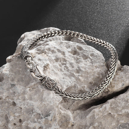 Men's Retro Stainless Steel Ins Style Personalized Bracelet