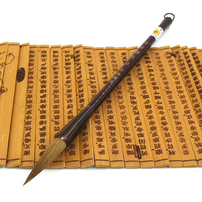 Wolf Hao Large And Small Block Steel Rod Brush Longfeng Painting And Calligraphy Set