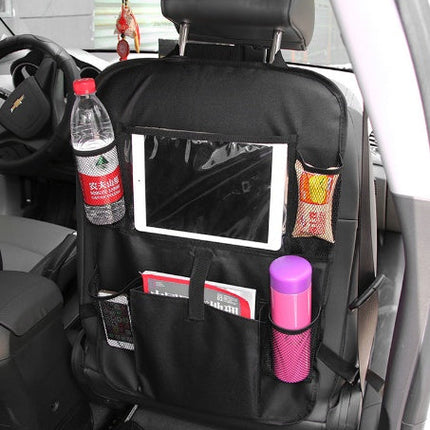 Compatible with Apple, Car storage bag car seat back pocket bag car with IPAD bag 600D Oxford cloth