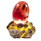 Red glowing lava base