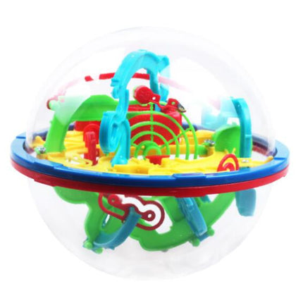 3D Magic Maze Ball 100 Levels Intellect Ball Rolling Ball Puzzle Game Learning Educational Toys Orbit Game