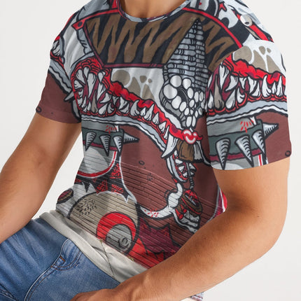 20 cool dragon red design Men's All-Over Print Tee