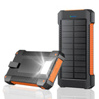 F5 Solar Charging Unit Orange / 10000 MA