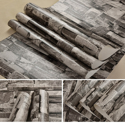 3D 3D PVC imitation marble wallpaper