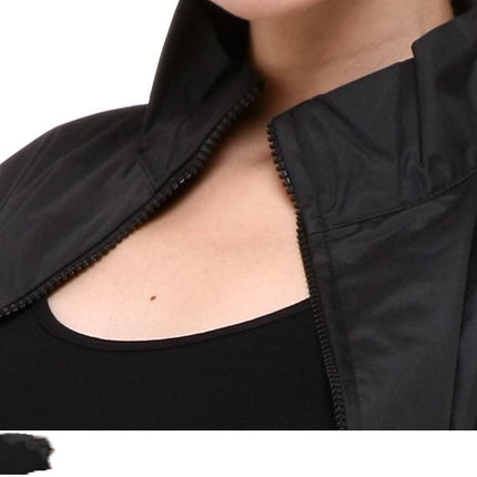 Men's Black Sweating Plus Size Exercise Suit