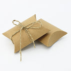 Kraft paper pillow box / Bare box / 50PCS
