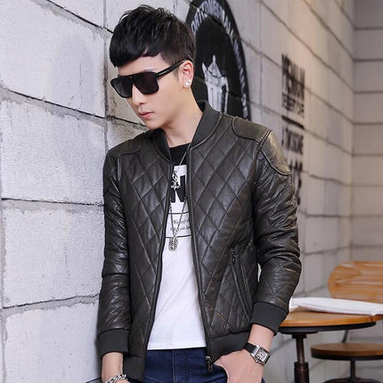 Men's winter plush suede jacket