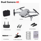 White / Dual lens 4K