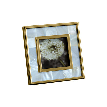 Creative Soft Decoration Home Metal Shell Wedding Photo Frame