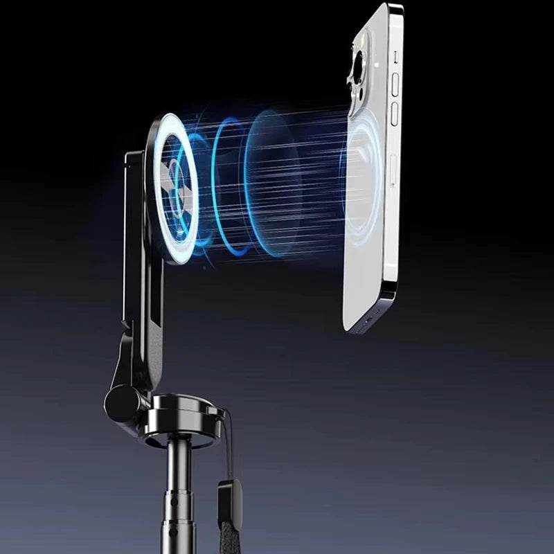 4-in-1 Selfie Stick – Rotate, Snap, Shine