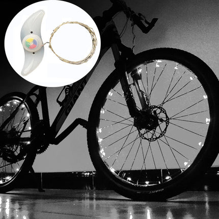 Super Cool Bicycle Led Hub Light Set Mountain Bike Rack Decorative Light Bicycle Spoke Lights Night Riding Bicycle Wheel Light