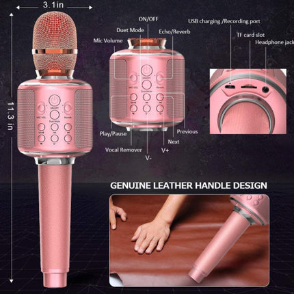 Wireless Bluetooth Microphone Karaoke Capacitor Microphone Mobile Phone Computer Microphone