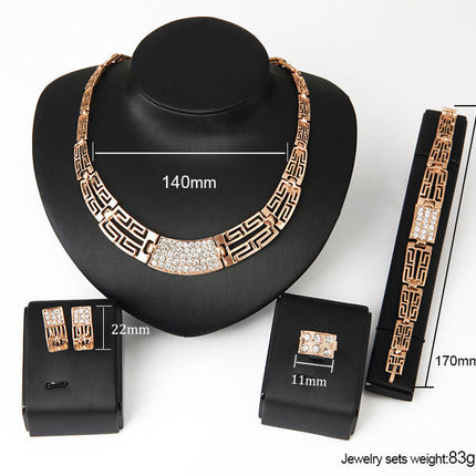 18K Gold Plated Jewelry Jewelry Set
