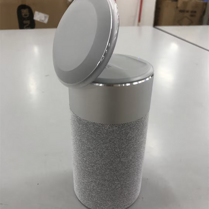 3 In 1 Multi-Function IPhone And AirPods Wireless Charger Portable Bluetooth Speaker With Touch Lamp For Home And Office