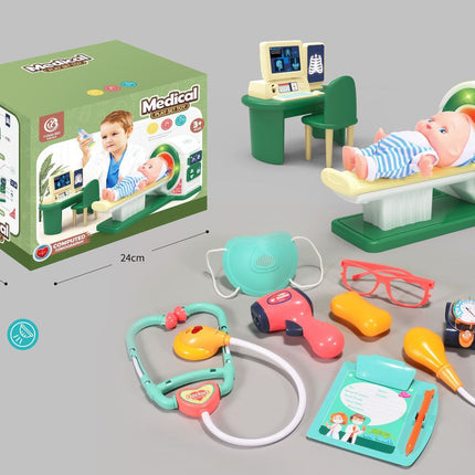 Play House Girl Simulation Children's Medical Stethoscope