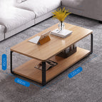 Black frame light walnut / 120x60x42.5cm