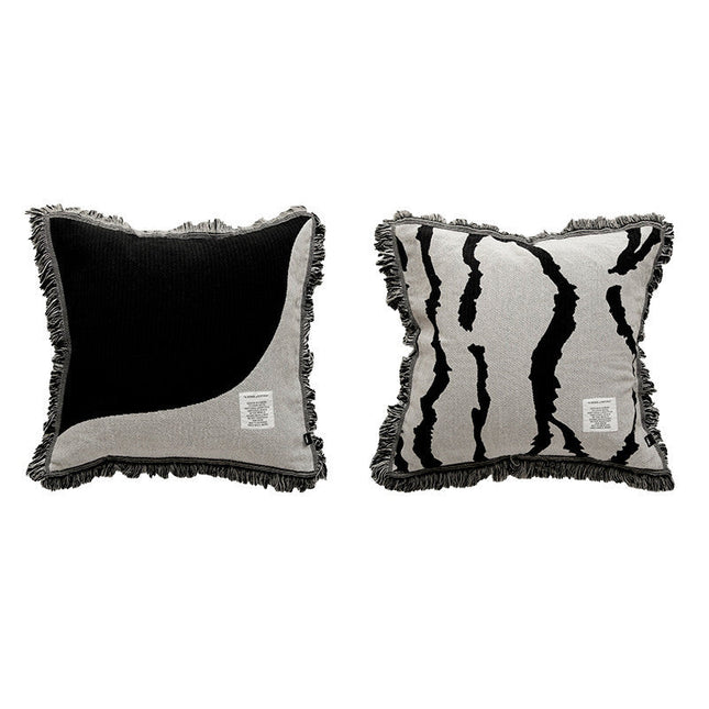 Light Luxury Home Living Room Sofa Tassel Pillow Cushion