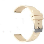 Gold silicone strap