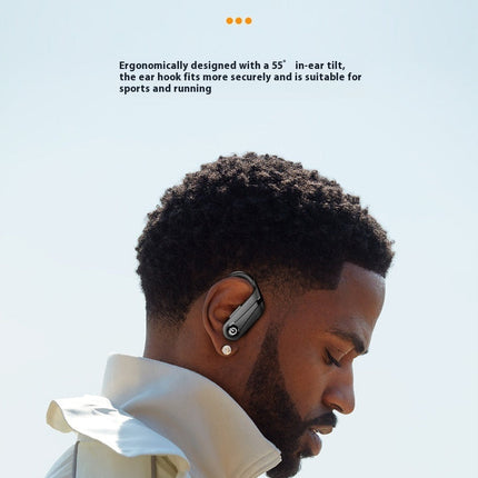 Wireless Bluetooth Headset Large Power Hanging Ear Noise Reduction