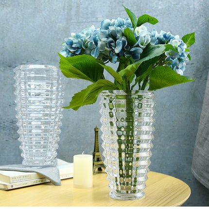Simple Thickened Aggravated Glass Crystal Vase