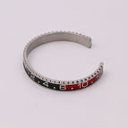 Silver Red And Black
