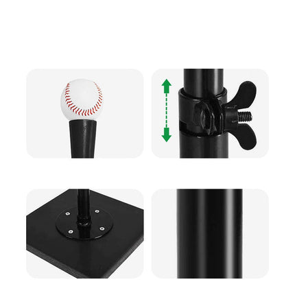 Baseball Trainer Baseball Baseball Base Practice T Seat T-rack Percussion Device