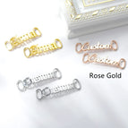 Rose Gold / 1pair / 1 Style