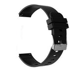 Black silicone strap