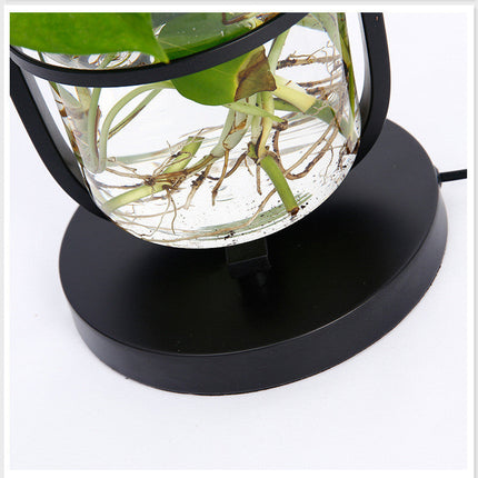 Vertical Plant Hydroponic Decoration Warm Floor Lamp