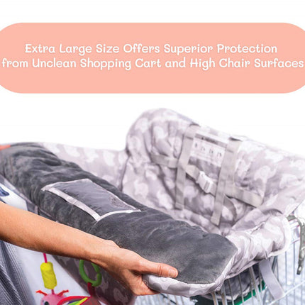 Children Supermarket Shopping Cart Cushion Cover