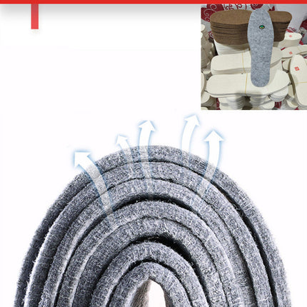 Fashion Personality Winter Wool Felt Warm Insole
