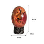 Red round base