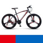 Black red three knife wheel / 26inch 21speed