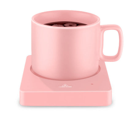 Constant Temperature 55 Degrees Coaster Gift Box Desktop Warming Coaster