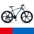 Black blue six knife wheel / 26inch 21speed
