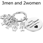 Steel color / 3men and2women