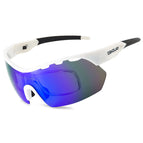 White Black Polarized Blue