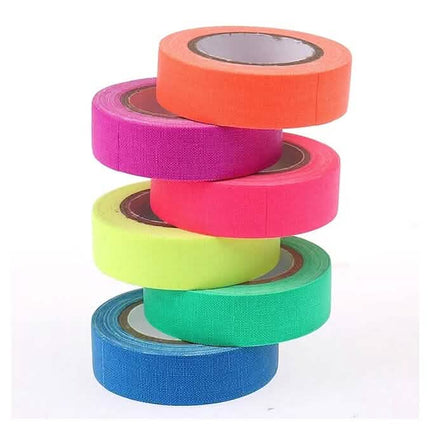 6-Pack: UV Gaffer Fluorescent Party Tape Blacklight Reactive Glow In The Dark Tape