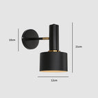 All black / Warm light