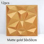 Matte gold12pc / 50X50