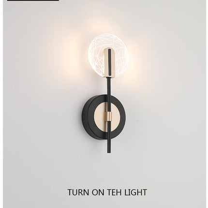 Rotatable Modern LED Bedroom Headboard Wall Lamp