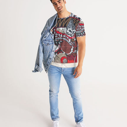 20 cool dragon red design Men's All-Over Print Tee