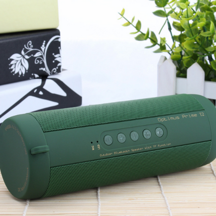 Outdoor waterproof bluetooth speaker wireless bluetooth heavy subwoofer outdoor portable plug-in card bluetooth speaker