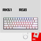 61keys white RGB red axis