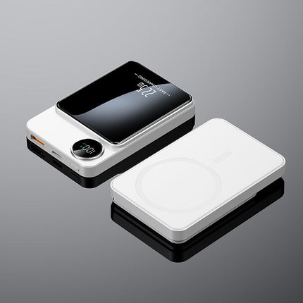 Ultra-thin Magnetic Wireless Power Bank Fast Charging Mobile Power Supply